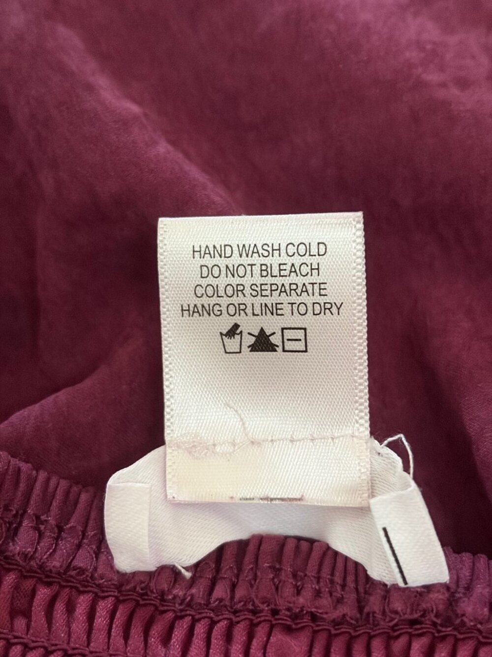 Kirious LA Corset Style Crop Top – Burgundy Wine – Juniors XL - Picture 4 of 7